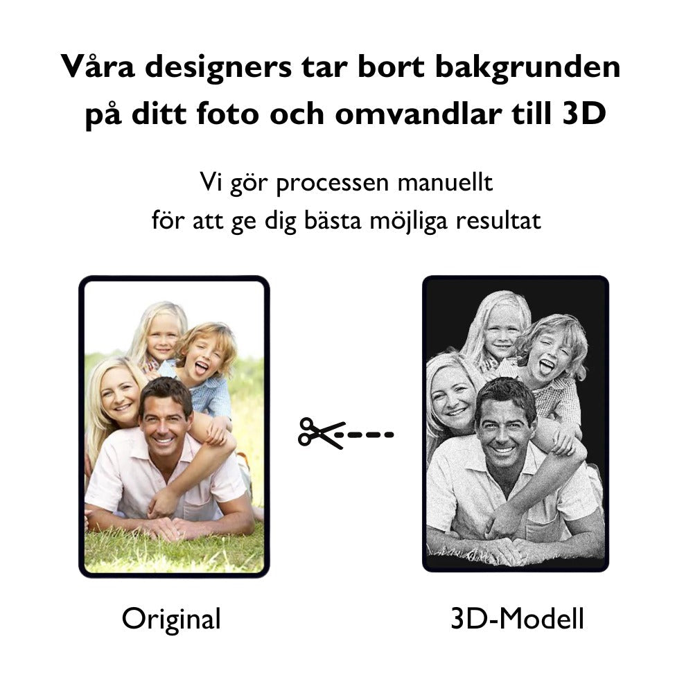 Fotokristall 3D | Hjärta
